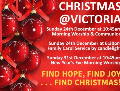 What's on at Victoria this Christmas